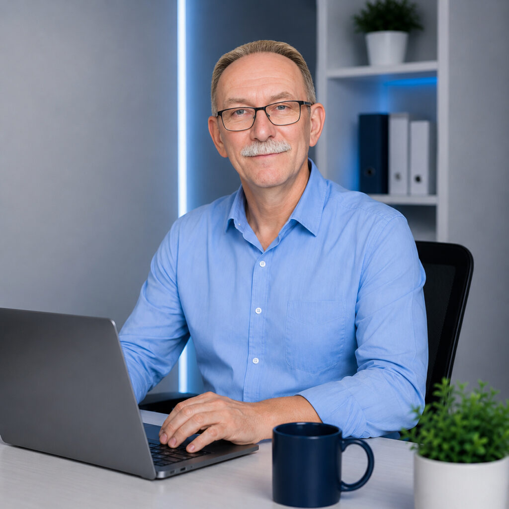 henryk-guziak-netkreacje-biuro Henryk Guziak właściciel firmy NetKreacxje